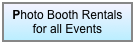 Photo Booth Rentals for all Events